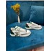 Louis Vuitton Charlie Sneakers In White Leather With Vert Detail