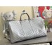 Louis Vuitton Keepall Bandouliere 50B Bag In Glitter Leather N58041