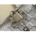 Louis Vuitton Keepall Bandouliere 50B Bag In Glitter Leather N58041