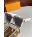 Louis Vuitton White 1.1 Millionaires Sunglasses Z1166W
