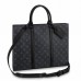 Louis Vuitton Sac Plat Horizontal Zippe Bag Monogram Eclipse Canvas M45265