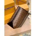 Louis Vuitton Weekend Tote GM In Monogram Macassar Canvas M45733