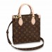 Louis Vuitton Sac Plat BB Bag In Monogram Canvas M45847
