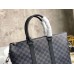 Louis Vuitton Anton Briefcase In Damier Graphite Canvas N40024