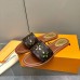 Louis Vuitton Lock It Flat Mules In Perforated Monogram Canvas