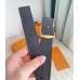 Louis Vuitton LV Iconic 30mm Reversible Belt In Monogram Empreinte Leather M0328V