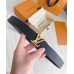 Louis Vuitton LV Iconic 30mm Reversible Belt In Monogram Empreinte Leather M0328V