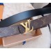 Louis Vuitton LV Shake 40mm Reversible Belt In Monogram Canvas M0452V