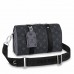 Louis Vuitton City Keepall Bag In Monogram Eclipse Canvas M45936