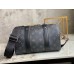 Louis Vuitton City Keepall Bag In Monogram Eclipse Canvas M45936