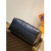 Louis Vuitton City Keepall Bag In Monogram Seal Leather M57955