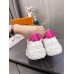 Louis Vuitton Time Out Sneakers with Fuchsia Printed