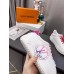 Louis Vuitton Time Out Sneakers with Fuchsia Printed