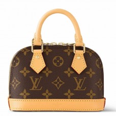 Louis Vuitton Alma Nano Bag In Monogram Canvas M82717