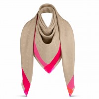 Louis Vuitton Beige On The Edge Monogram Shawl M76371