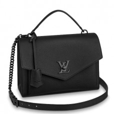 Louis Vuitton Black MyLockme Bag with Black Hardware M55816