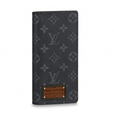 Louis Vuitton Brazza Wallet In Monogram Eclipse Canvas M69260