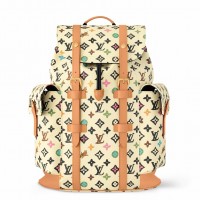 Louis Vuitton Christopher MM Backpack in Monogram Craggy Canvas M25240