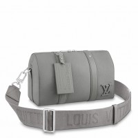Louis Vuitton City Keepall Bag In Aerogram Leather M59328