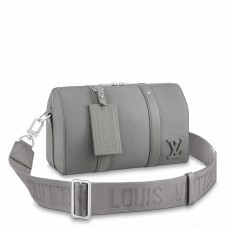 Louis Vuitton City Keepall Bag In Aerogram Leather M59328