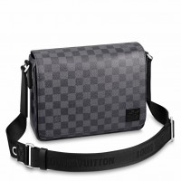 Louis Vuitton District PM Bag In Damier Graphite Canvas N42710