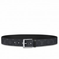 Louis Vuitton Downtown 40mm Belt In Monogram Eclipse Canvas M0375V