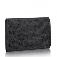 Louis Vuitton Enveloppe Carte De Visite In Taiga Leather M64021