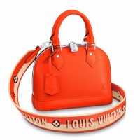 Louis Vuitton Epi Alma BB Bag With Jacquard Strap M57429