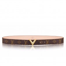 Louis Vuitton Essential V 30MM Belt In Monogram Canvas M9019W