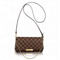 Louis Vuitton Favorite PM Bag In Damier Ebene Canvas N41276