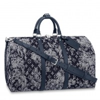 Louis Vuitton Keepall Bandouliere 50 Bag Monogram Tapestry M57285