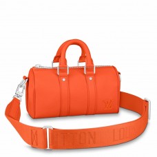 Louis Vuitton Keepall XS Bag In Aerogram Leather M81004