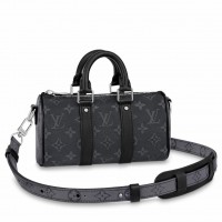 Louis Vuitton Keepall XS Bag In Monogram Eclipse Canvas M45947
