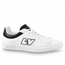 Louis Vuitton Luxembourg Sneakers with Black Leather Heel