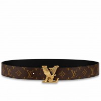 Louis Vuitton LV Dove 40MM Reversible Belt In Monogram Canvas M0577T