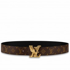 Louis Vuitton LV Dove 40MM Reversible Belt In Monogram Canvas M0577T