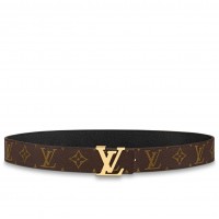 Louis Vuitton LV Initiales 30MM Reversible Belt in Monogram Canvas M0565V