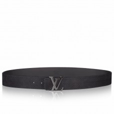 Louis Vuitton LV Initiales 40mm Belt In Damier Suede Leather M6875P