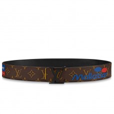 Louis Vuitton LV Initiales 40mm Belt In Monogram Canvas M0161U