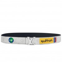 Louis Vuitton LV Initiales 40mm Belt In Monogram Canvas M0162U