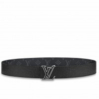 Louis Vuitton LV Initiales Reversible 40MM Belt In Taiga Leather M0157V