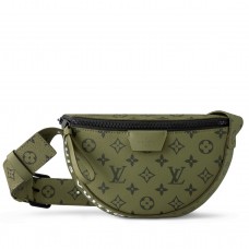 Louis Vuitton LV Moon Crossbody Bag in Green Monogram Canvas M23838