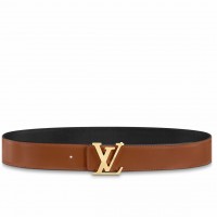 Louis Vuitton LV Rays 40mm Reversible Belt In Brown Leather M0630V