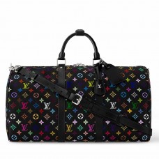 Louis Vuitton LV x TM Keepall Bandouliere 50 in Monogram Multicolored Canvas M13745