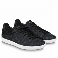 Louis Vuitton Men's Luxembourg Sneakers in Monogram Eclipse Canvas