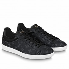 Louis Vuitton Men's Luxembourg Sneakers in Monogram Eclipse Canvas