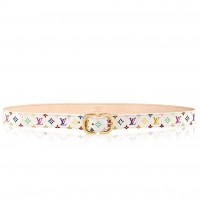 Louis Vuitton Mini 25MM Belt In Monogram Multicolore Canvas M9585W