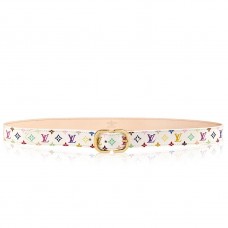 Louis Vuitton Mini 25MM Belt In Monogram Multicolore Canvas M9585W