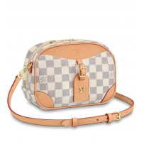 Louis Vuitton Mini Deauville Bag In Damier Azur Canvas N50048