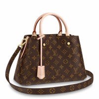 Louis Vuitton Montaigne BB Bag In Monogram Canvas M41055